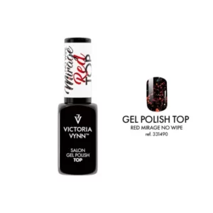 t m redTop no wipe Mirage RedShop4Nails - Official Victoria Vynn Distributor | Premium Nail Beauty Products in Ireland