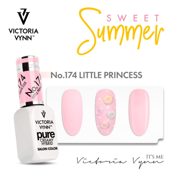 VYNN POST Square PURE Summer@1 PLE 174Pure Creamy Hybrid  no.172 Yellow DelightShop4Nails - Official Victoria Vynn Distributor | Premium Nail Beauty Products in Ireland