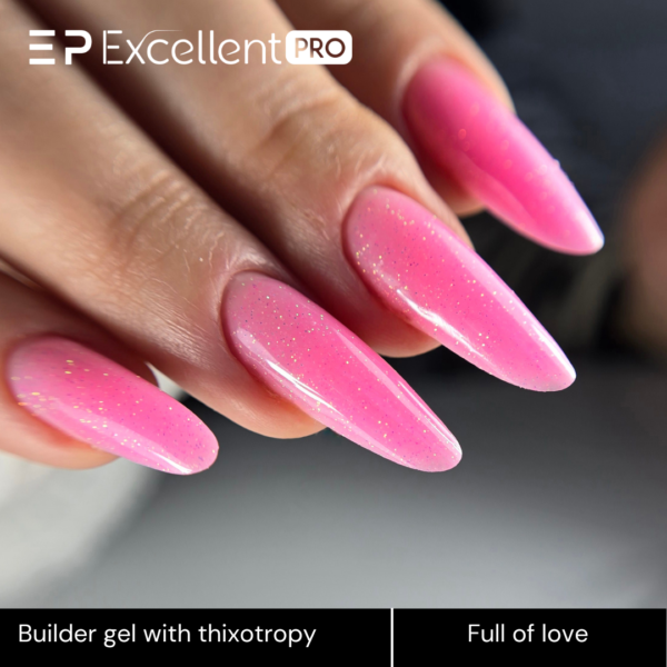 Excellent PRO Thixotropy gel with effect Full of Love 30g 1