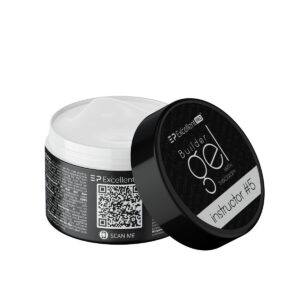 Excellent PRO Builder gel with thixotropy Instructor 5 50g MASTER WHITE