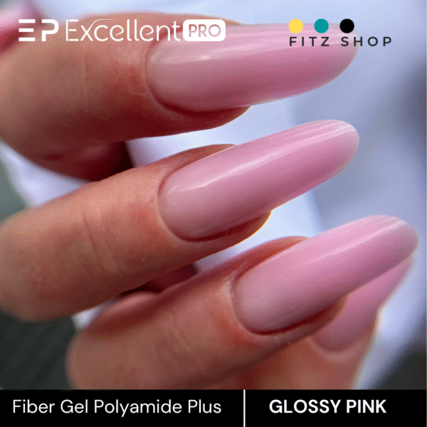 Excellent PRO Fiber Gel Polyamide Plus GLOSSY PINK3