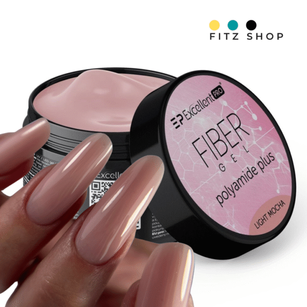 Excellent PRO Fiber Gel Polyamide Plus LIGHT MOCHA 1