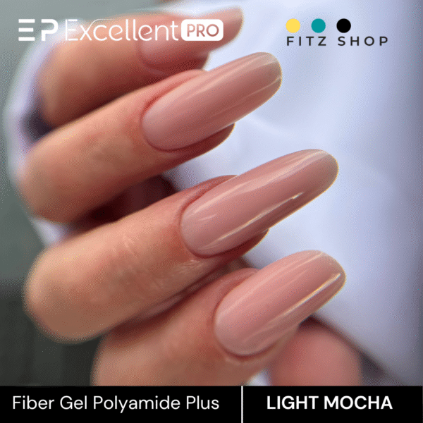 Excellent PRO Fiber Gel Polyamide Plus LIGHT MOCHA 2