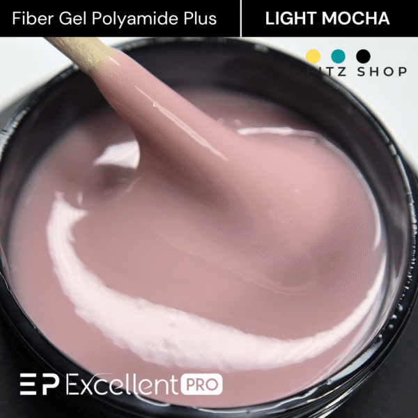 Excellent PRO Fiber Gel Polyamide Plus LIGHT MOCHA 3
