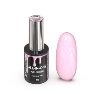 Excellent PRO ALL IN ONE Gel Brush Famous Pink 11g